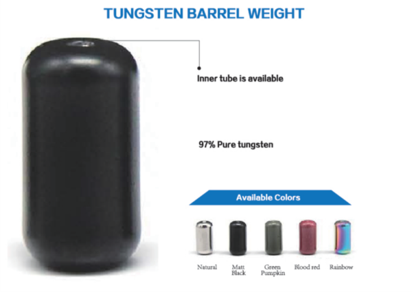 Tungsten Barrel Weight