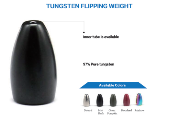 Tungsten Flipping Weight