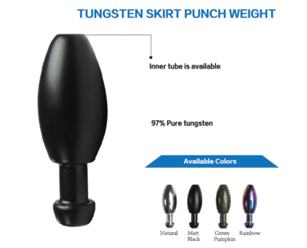 Tungsten Skirt Punch Weight