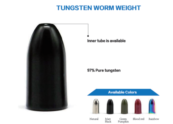 Tungsten Worm Weight